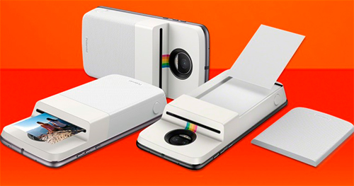 Polaroid Insta-Share Moto Mod научит смартфон печатать снимки 