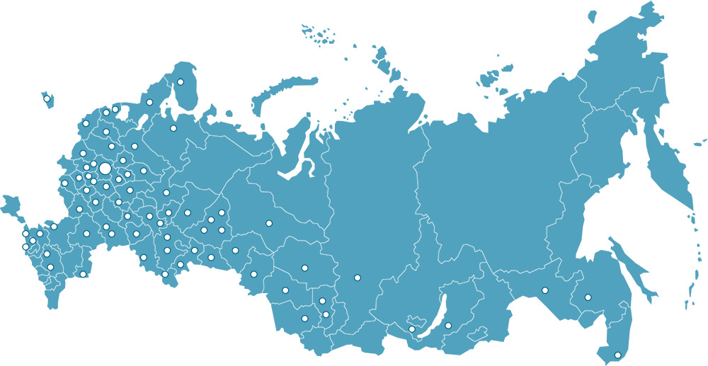 Сервисное обслуживание оргтехники более чем в 80 городах во всех регионах России. Компания Офис партнер - Аутсорсинг печати, покопийное обслуживание, поставка принтеров и расходных материалов